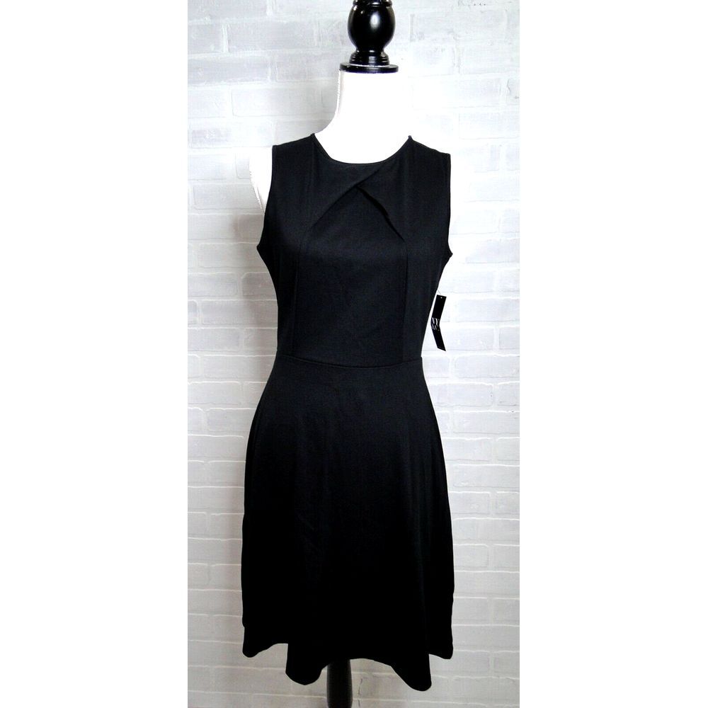 New york and Company Black Dress, Sleeveless, Cotton Size S NWT‎